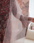 Selendang Polkadot Blush Pink