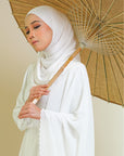 Sulaman Bidara Shawl Off White