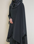 Sulaman Bidara Shawl Black