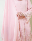 Sulaman Bidara Shawl Peach Pink