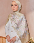 Blossom Shawl Pastel Green