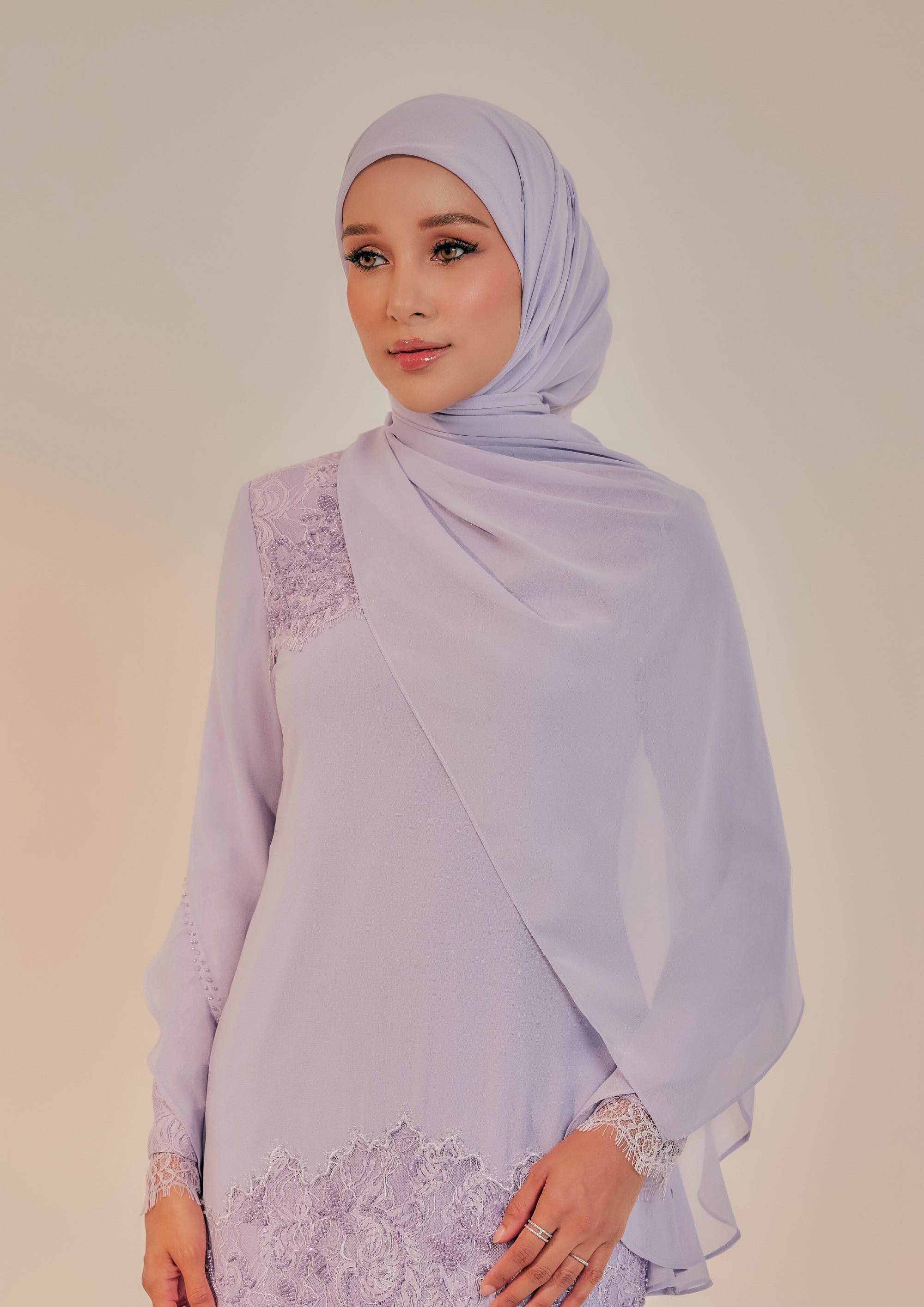 Fiancée Shawl : Lilac