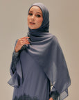 Fiancée Shawl : Ash Blue