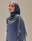 Fiancée Shawl : Ash Blue