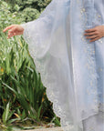 Nada Shawl Baby Blue
