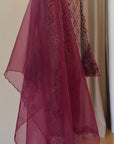 Selendang Kalsom : Maroon
