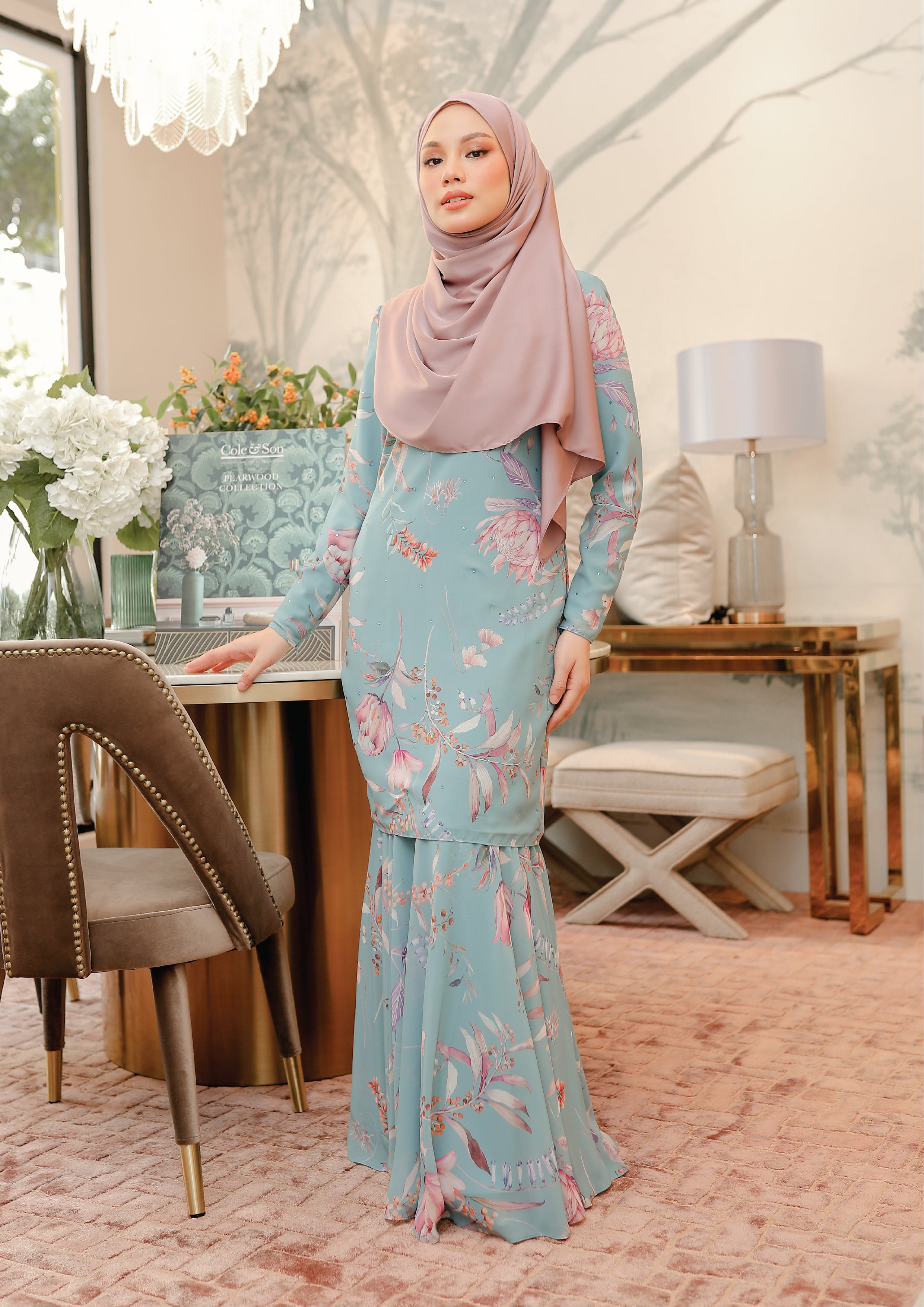 Kyra Aqua Blue – MINIMALACE SDN BHD