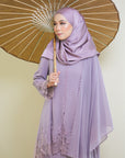 Sulaman Bidara Shawl Dusty Purple