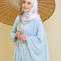 Sulaman Bidara Shawl Soft Blue