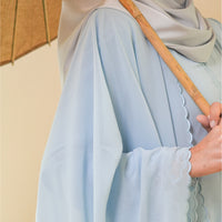 Sulaman Bidara Shawl Soft Blue