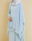 Sulaman Bidara Shawl Soft Blue