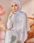 Blossom Shawl Blue Light