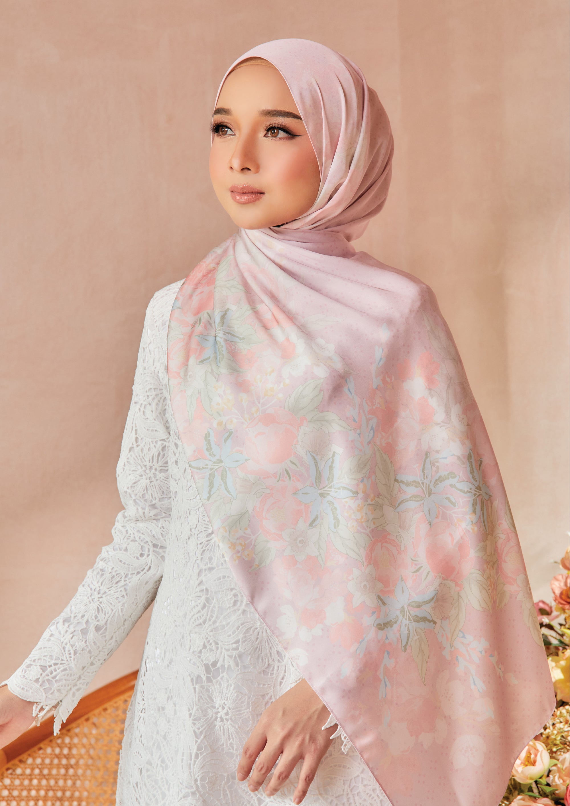 Blossom Shawl Blush