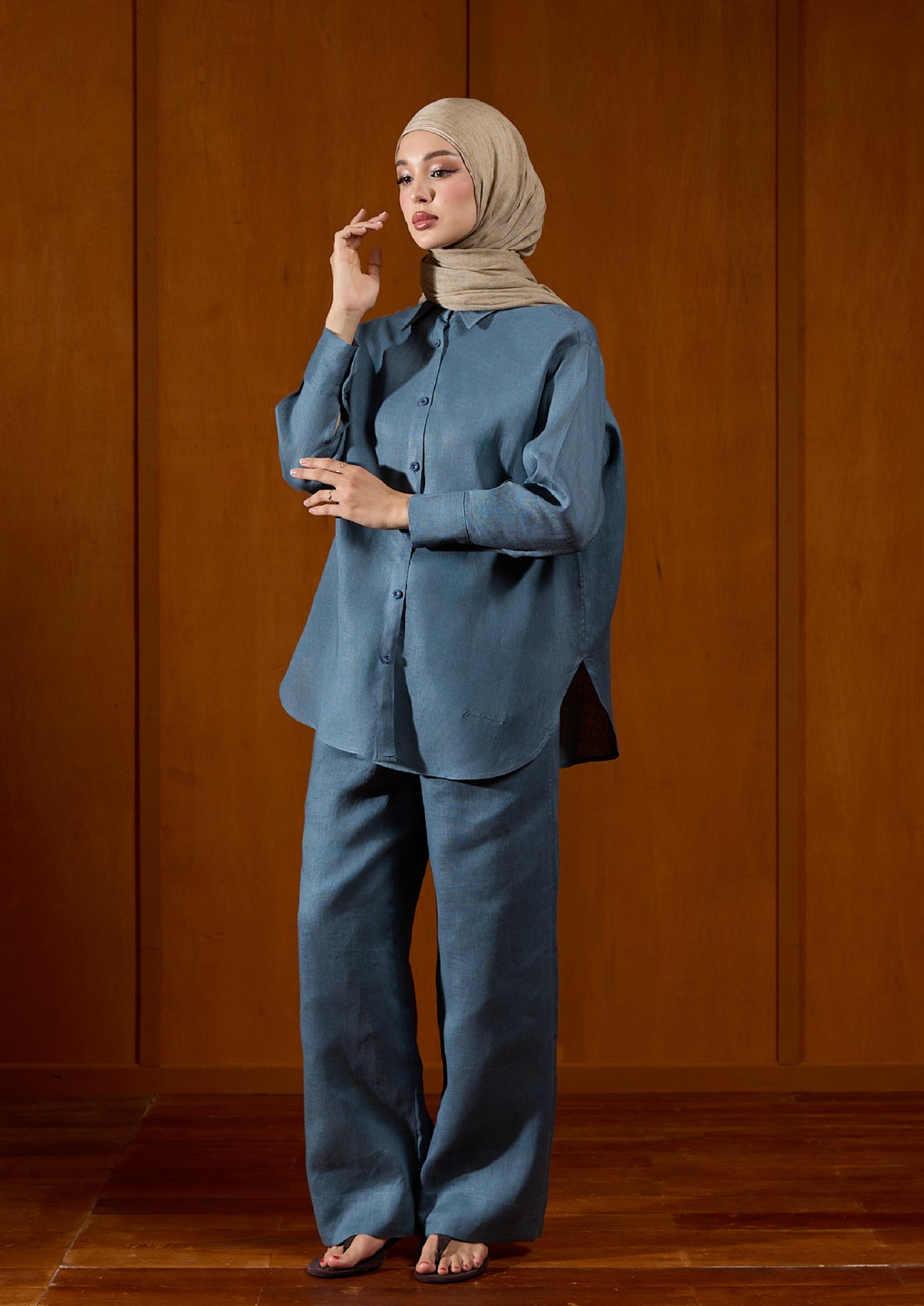 Linen Pants : Celestial