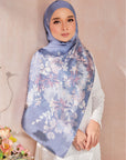 Blossom Shawl Marine Blue