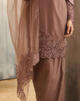 Shawl Helena - Mauve