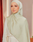 Hana Satin Shawl Pastel Mint