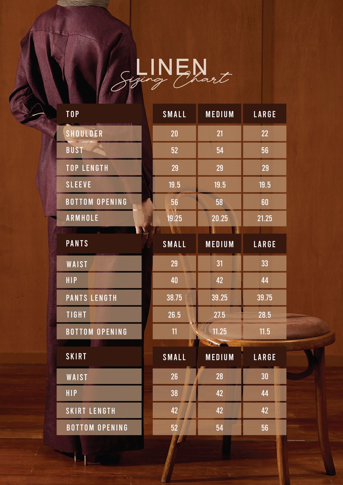Linen Pants : Hazelnut