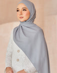 Basic Shawl Bluegrey