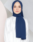 Basic Shawl Navy Blue