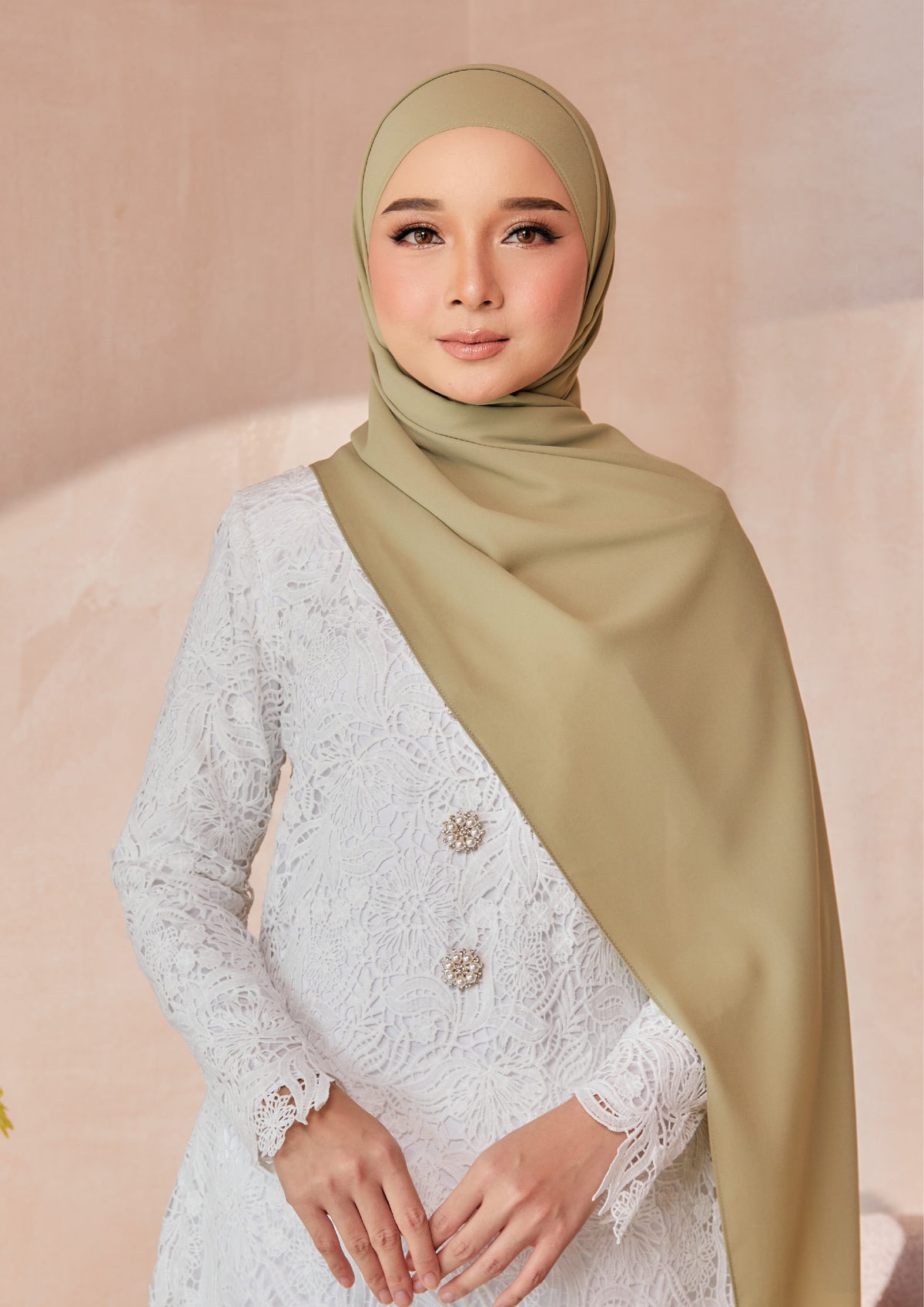 Basic Shawl Sage – MINIMALACE