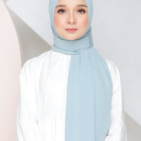 Basic Shawl Teal Blue