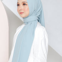 Basic Shawl Teal Blue