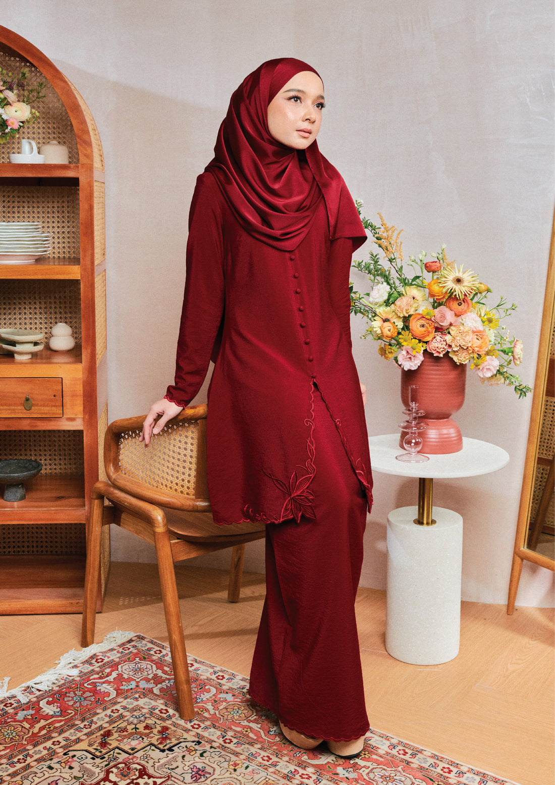 Nurlela Velvet Red